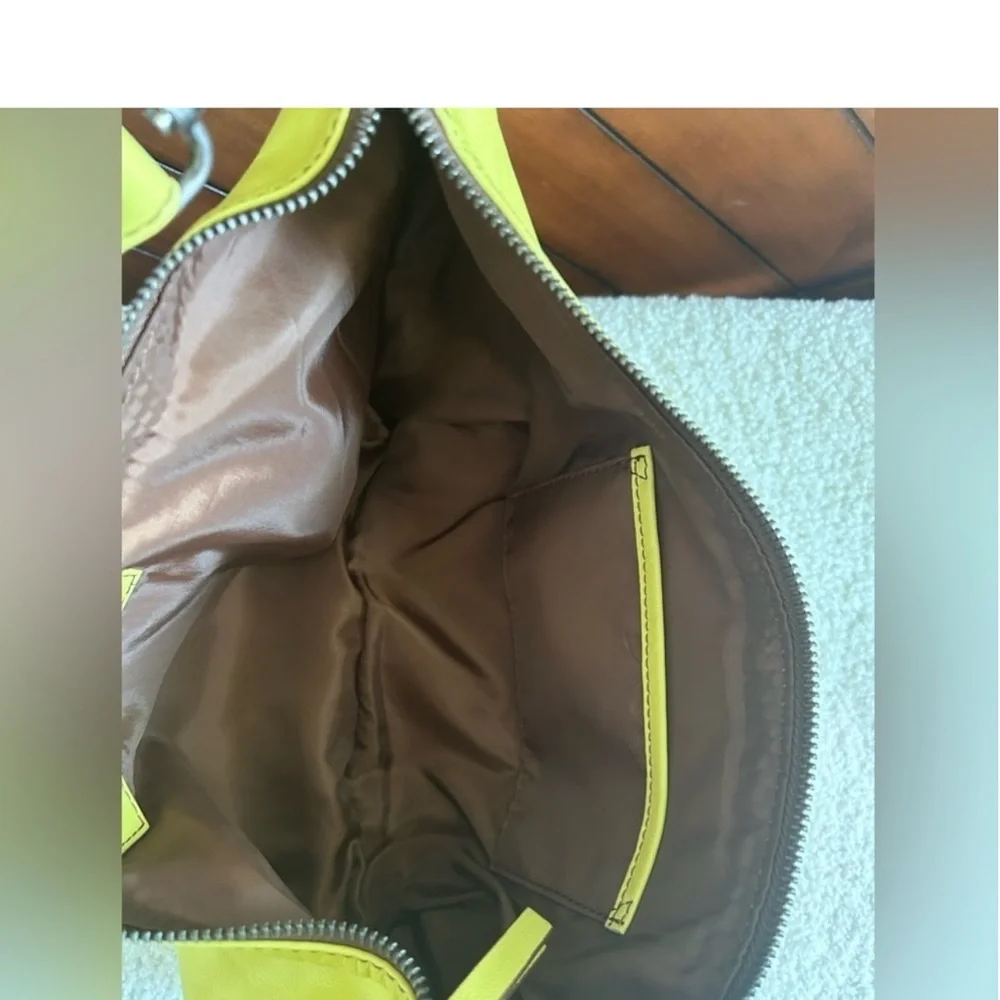 Free People leather Yellow Designer Shoulder Bag - Picture 6 of 13